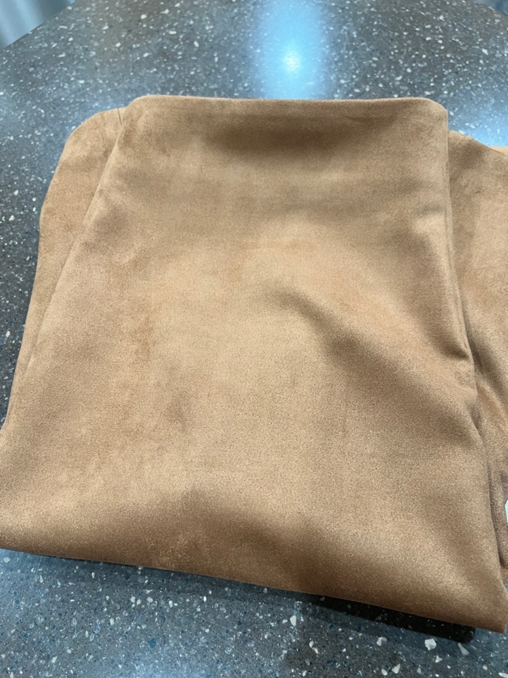 Antonio Melani Faux suede high-waisted lightweight pencil skirt - Picture 8 of 9